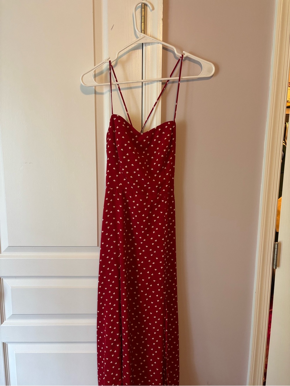 Francesca’s heart patterned sundress